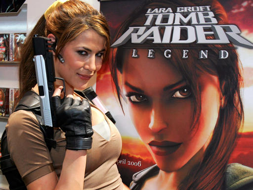 Tomb Raider: Легенда - Tomb Raider: Legend - Карима Адебайб - официальная модель Лары (2006-2008)